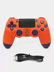 Оранжевый беспроводной геймпад-джойстик DualShock 4 для PS4, PS5 и ПК
