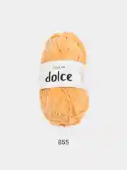 Пастельно-коралловый пряжа Плюшевая YarnArt Dolce 100% Микрополиэстер 100г 120м (Велюровая ЯрнАрт Долче)