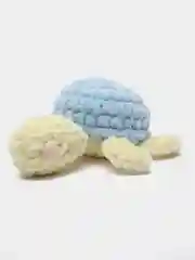Голубой черепашка плюшевая