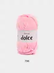 Розовый пряжа Плюшевая YarnArt Dolce 100% Микрополиэстер 100г 120м (Велюровая ЯрнАрт Долче)