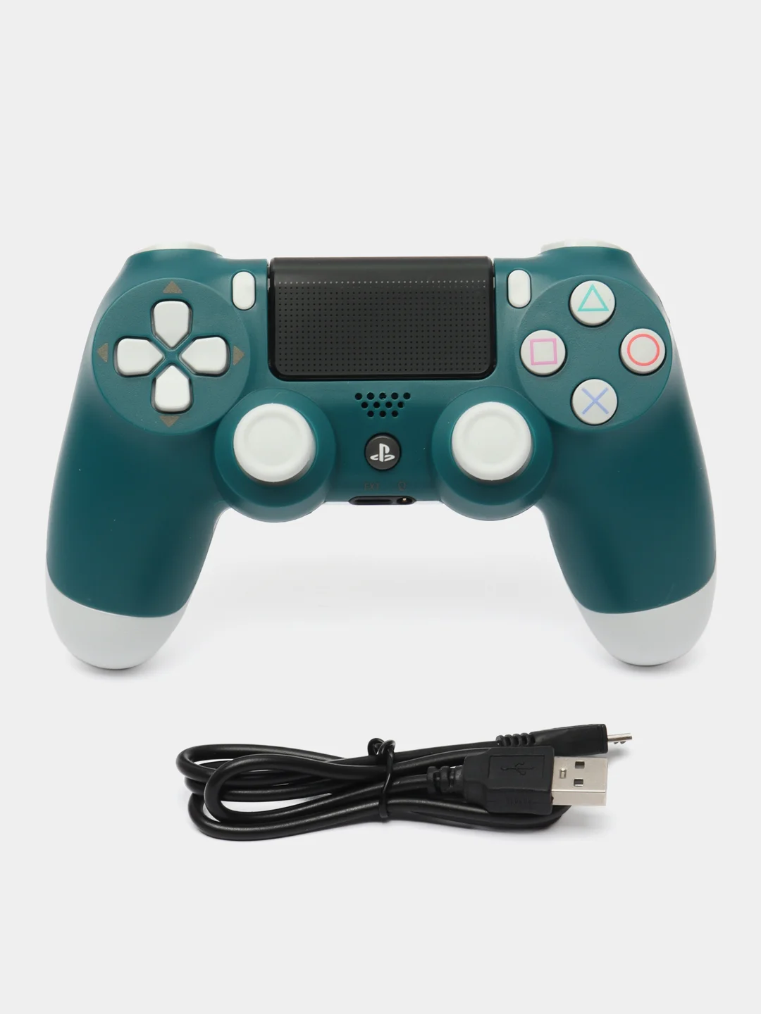 Тёмно-зелёный беспроводной геймпад-джойстик DualShock 4 для PS4, PS5 и ПК