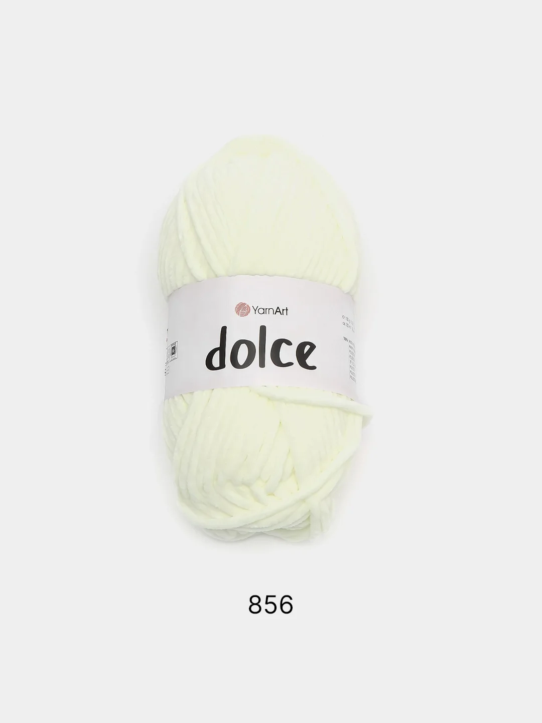 Слоновая кость пряжа Плюшевая YarnArt Dolce 100% Микрополиэстер 100г 120м (Велюровая ЯрнАрт Долче)