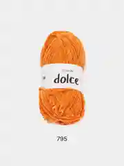 Терракотовый пряжа Плюшевая YarnArt Dolce 100% Микрополиэстер 100г 120м (Велюровая ЯрнАрт Долче)