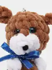 Коричневый брелок "Собачка"