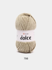 Пряжа Плюшевая YarnArt Dolce 100% Микрополиэстер 100г 120м (Велюровая ЯрнАрт Долче)