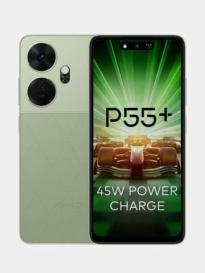Зеленый смартфон Itel P55+ 8/256 Gb