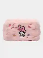 Розовый пенал-косметичка Kuromi My Melody, школьный, аниме