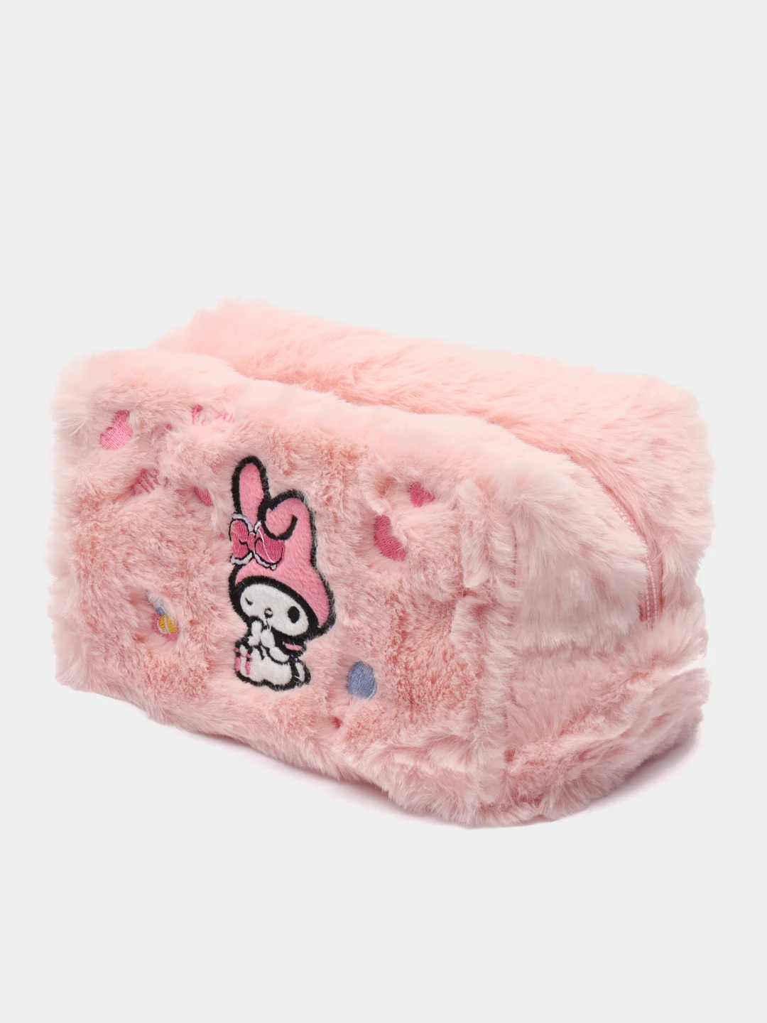 Розовый пенал-косметичка Kuromi My Melody, школьный, аниме