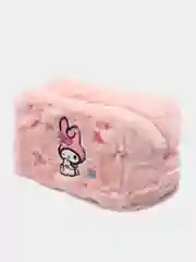 Розовый пенал-косметичка Kuromi My Melody, школьный, аниме