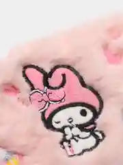 Розовый пенал-косметичка Kuromi My Melody, школьный, аниме