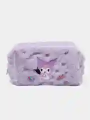 Сиреневый пенал-косметичка Kuromi My Melody, школьный, аниме