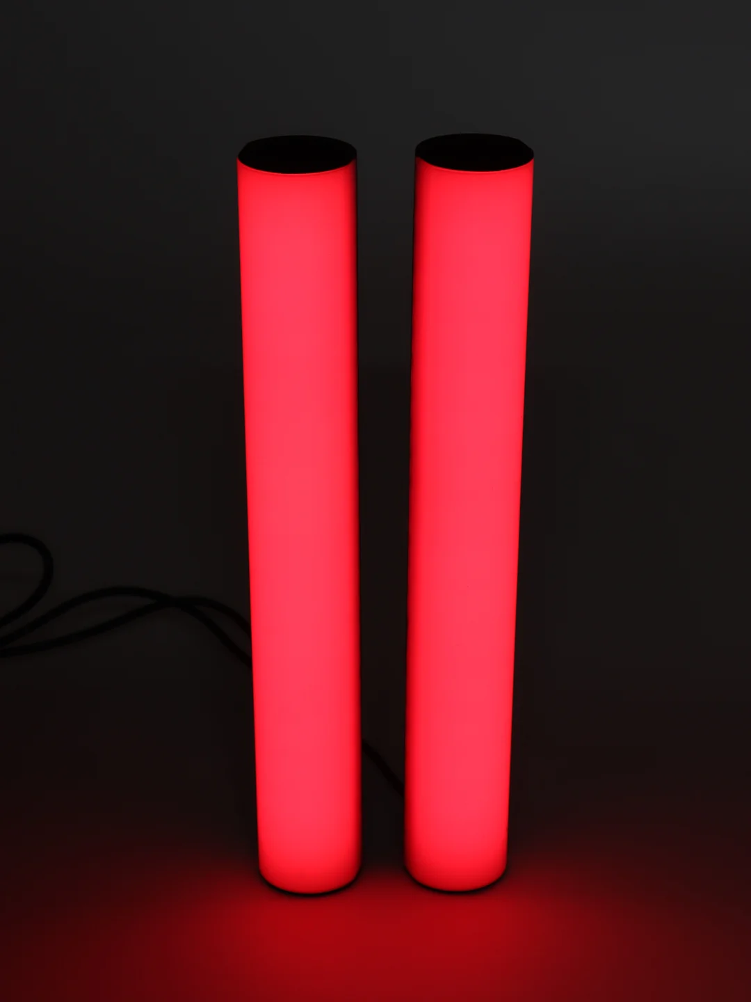 Белый светильник LED длинный неоновая лампа настольная RGB 2шт