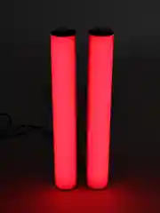 Белый светильник LED длинный неоновая лампа настольная RGB 2шт