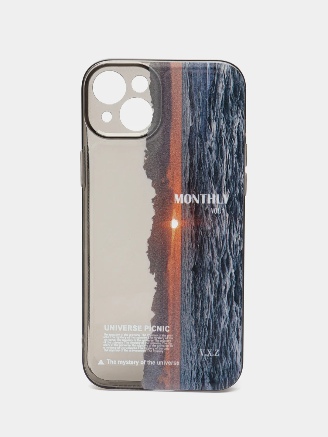 Морской чехол для iPhone 11 12 13 14 15 Pro Max 7 8 XR X XS Plus mini с принтом прозрачный айфон