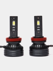 Светодиодные автомобильные LED лампы 110W, разъемы H4, H7, H11, комплект 2шт