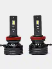 Светодиодные автомобильные LED лампы 110W, разъемы H4, H7, H11, комплект 2шт