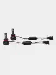 Светодиодные автомобильные LED лампы 110W, разъемы H4, H7, H11, комплект 2шт