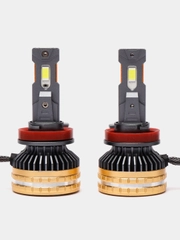 Светодиодные автомобильные Led лампы комплект 2шт, 200W, разъемы H4,H7,H11