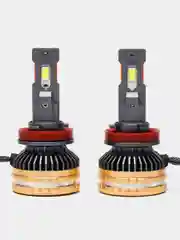 Светодиодные автомобильные Led лампы комплект 2шт, 200W, разъемы H4,H7,H11