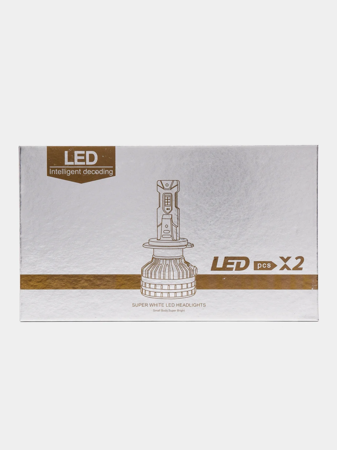 Светодиодные автомобильные Led лампы комплект 2шт, 200W, разъемы H4,H7,H11