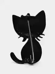 Индиго брошь женская "Кошка"