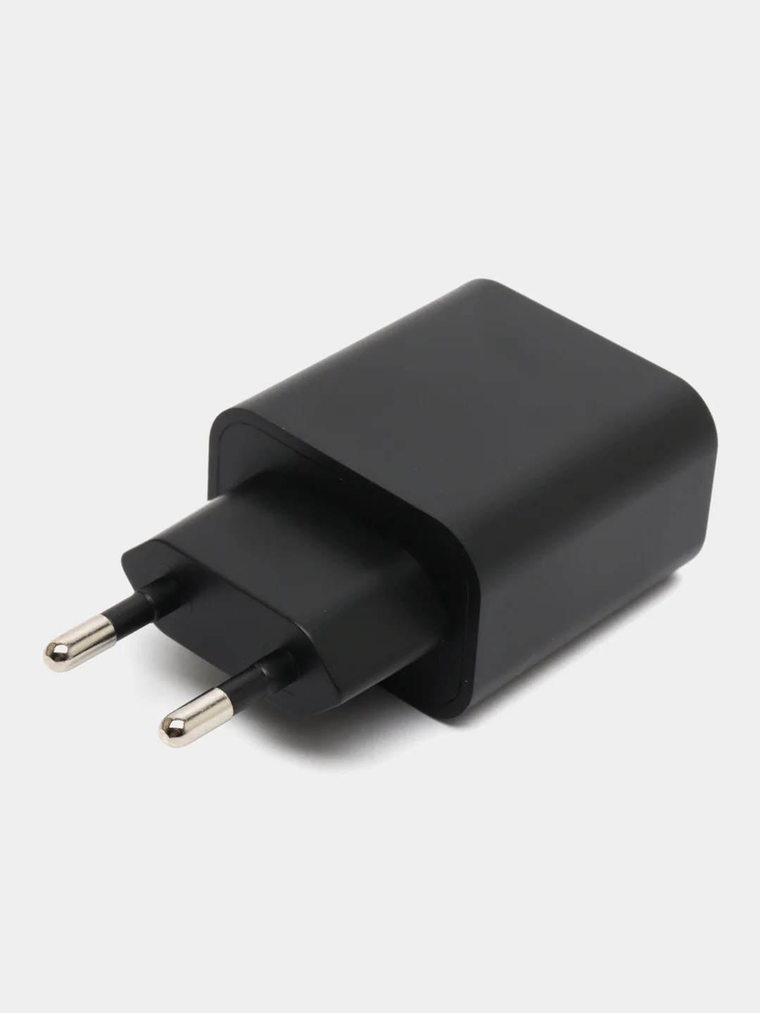 Черный блок питания USB QC3.0, быстрая зарядка (СЗУ)