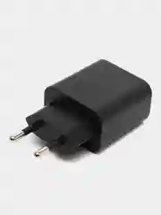 Черный блок питания USB QC3.0, быстрая зарядка (СЗУ)