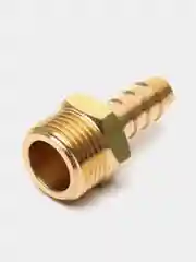 Соединитель с внешней резьбой 3/8 и елочкой 9 мм Huberth RP208436