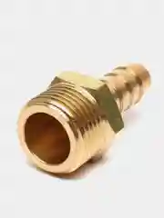 Соединитель с внешней резьбой 3/8 и елочкой 9 мм Huberth RP208436