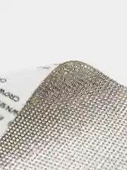 Серебряный декоративная самоклеящаяся пленка из страз