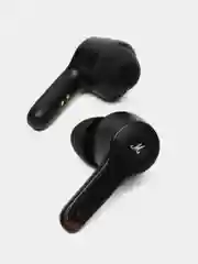 Черный беспроводные Bluetooth наушники TWS с сенсором Marshall, зарядка на день, на сутки, с кейсом