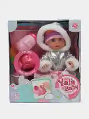 Кукла Пупс 25см с музыкальным горшком (пьет, писает)