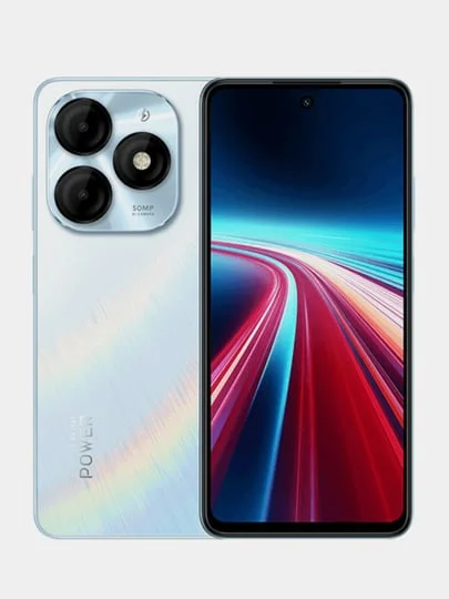 Голубой смартфон Itel P55 8/128 Gb