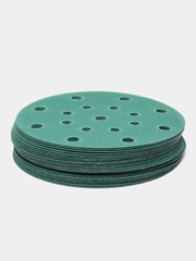 Круг абразивный шлифовальный "Polyester Film Sandpaper" Р180 (150мм, 25шт)  EL-APF0180