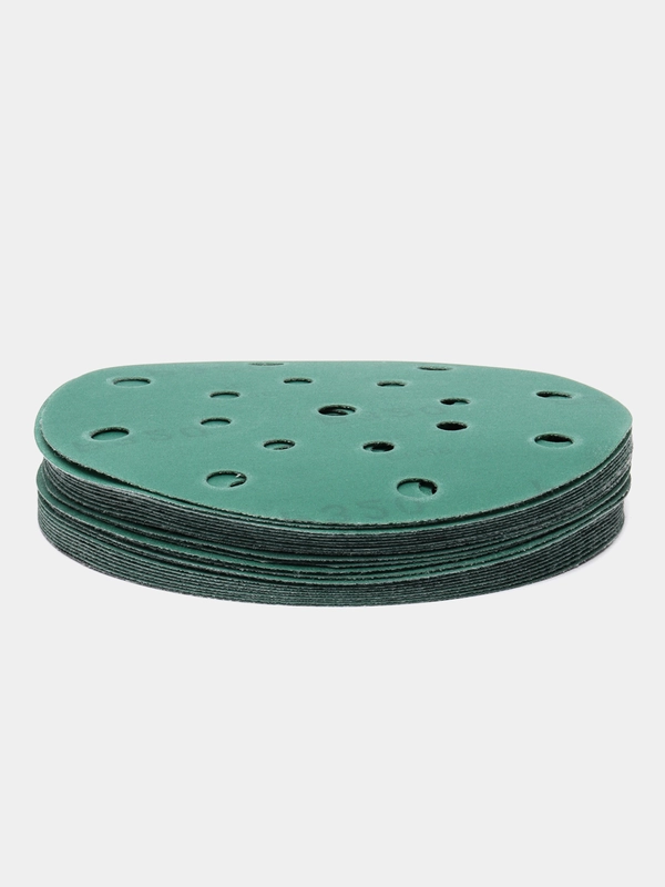 Круг абразивный шлифовальный "Polyester Film Sandpaper" Р320 (150мм, 25шт)  EL-APF0320
