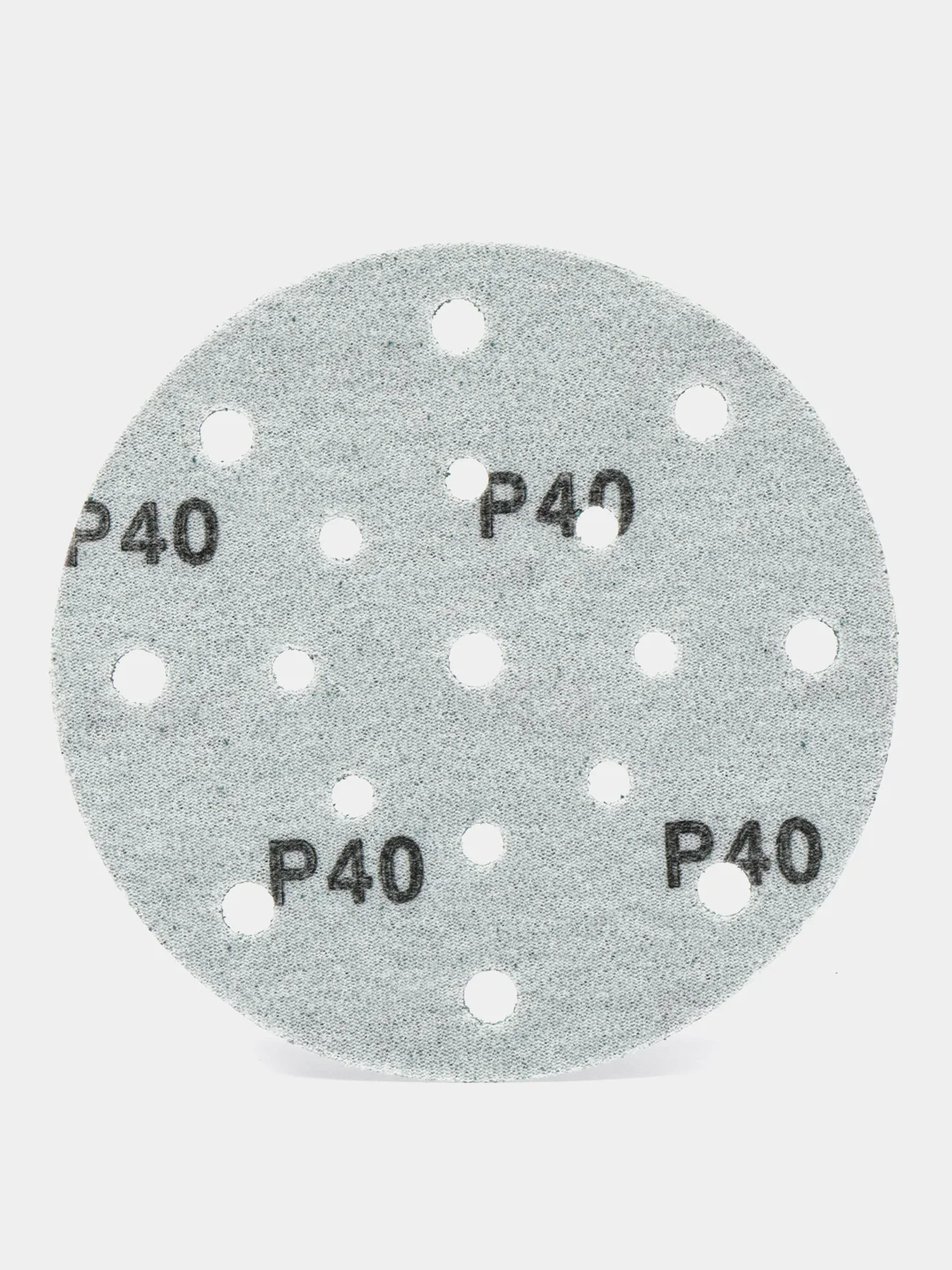 Круг абразивный шлифовальный "Polyester Film Sandpaper" Р40 (150мм, 25шт)  EL-APF0040