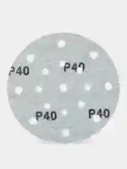 Круг абразивный шлифовальный "Polyester Film Sandpaper" Р40 (150мм, 25шт)  EL-APF0040