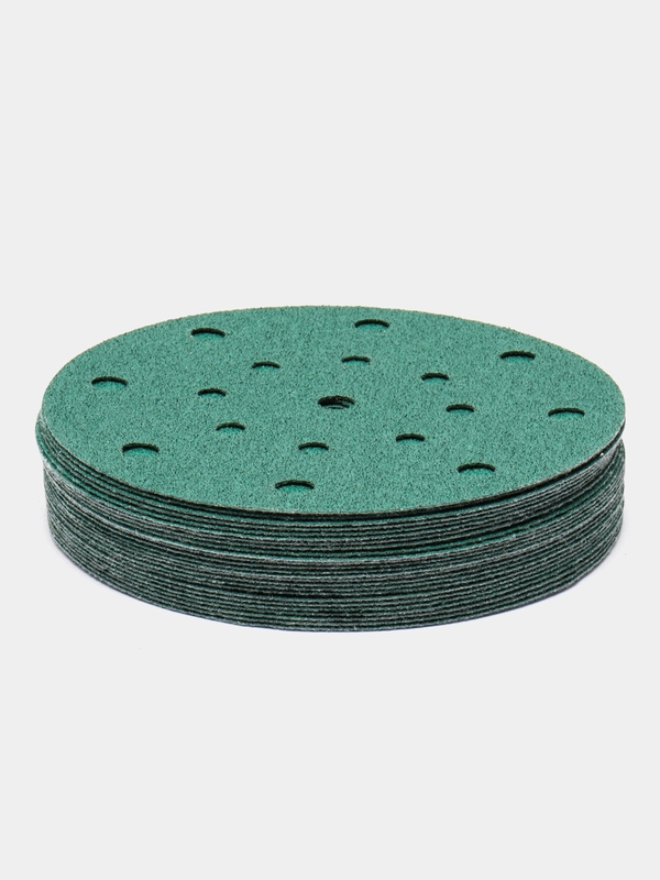 Круг абразивный шлифовальный "Polyester Film Sandpaper" Р60 (150мм, 25шт)  EL-APF0060