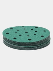 Круг абразивный шлифовальный "Polyester Film Sandpaper" Р80 (150мм, 25шт)  EL-APF0080