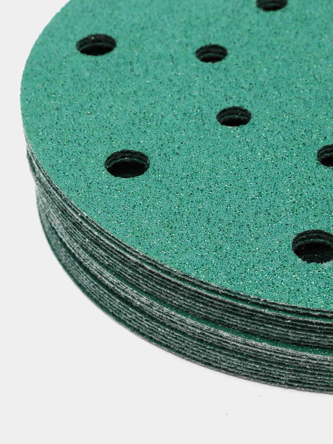 Круг абразивный шлифовальный "Polyester Film Sandpaper" Р80 (150мм, 25шт)  EL-APF0080