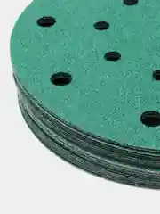 Круг абразивный шлифовальный "Polyester Film Sandpaper" Р80 (150мм, 25шт)  EL-APF0080