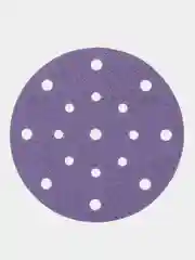 Круг абразивный шлифовальный "Purple Sandpaper" auto Р120 (150мм, 25шт)  EL-APS0120