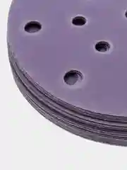 Круг абразивный шлифовальный "Purple Sandpaper" auto Р320 (150мм, 25шт)  EL-APS0320