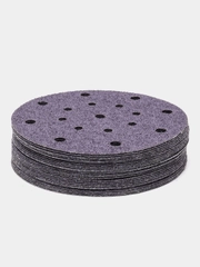Круг абразивный шлифовальный "Purple Sandpaper" auto Р40 (150мм, 25шт)  EL-APS0040
