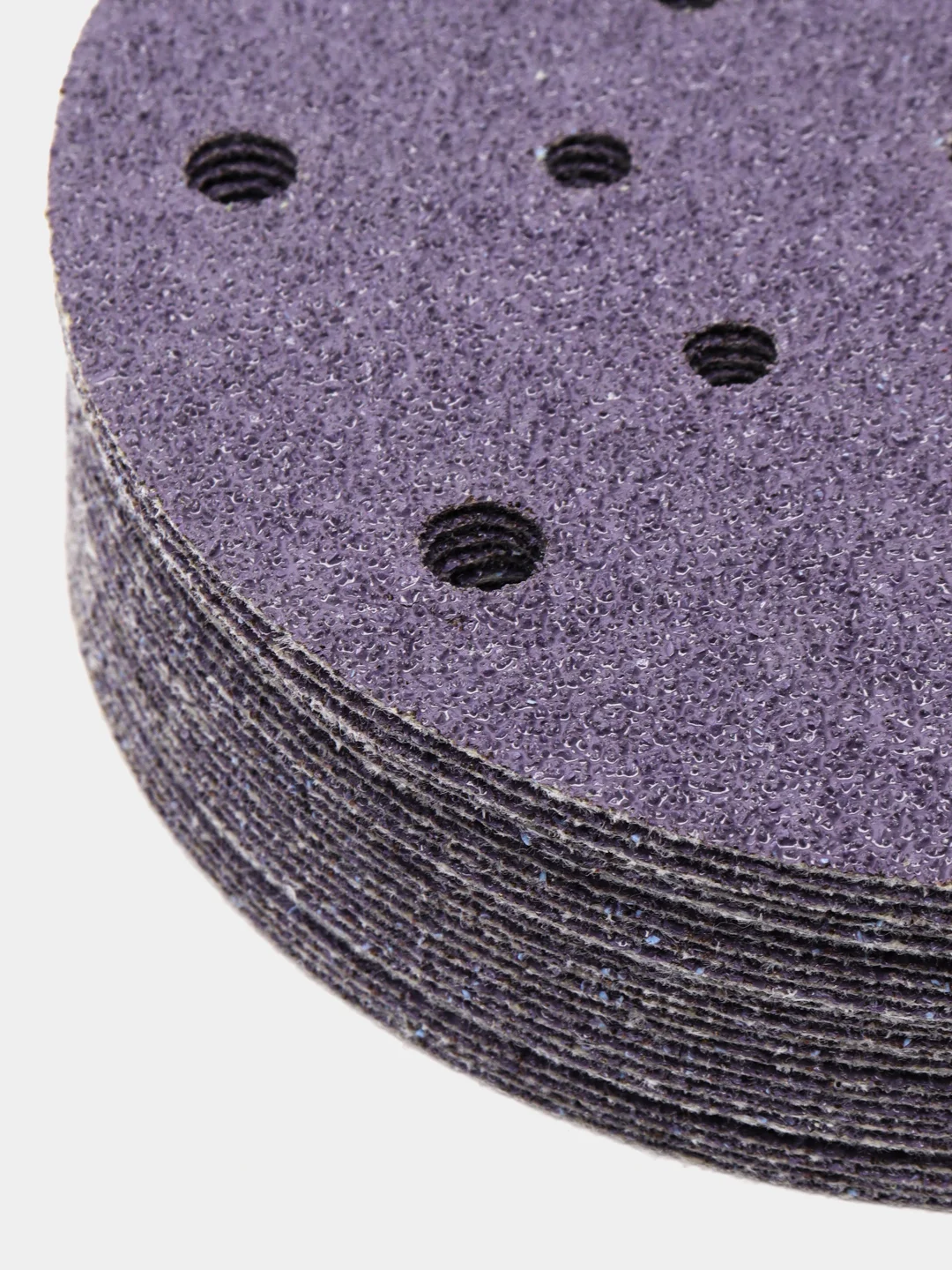 Круг абразивный шлифовальный "Purple Sandpaper" auto Р40 (150мм, 25шт)  EL-APS0040