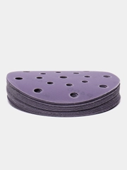 Круг абразивный шлифовальный "Purple Sandpaper" auto Р400 (150мм, 25шт)  EL-APS0400