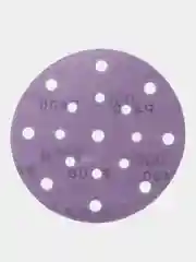 Круг абразивный шлифовальный "Purple Sandpaper" auto Р400 (150мм, 25шт)  EL-APS0400