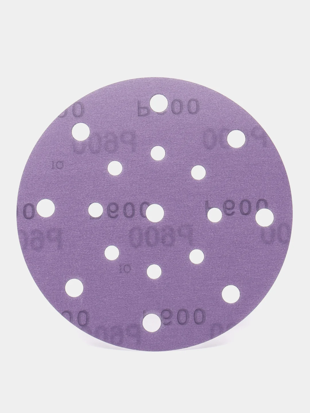 Круг абразивный шлифовальный "Purple Sandpaper" auto Р600 (150мм, 25шт)  EL-APS0600