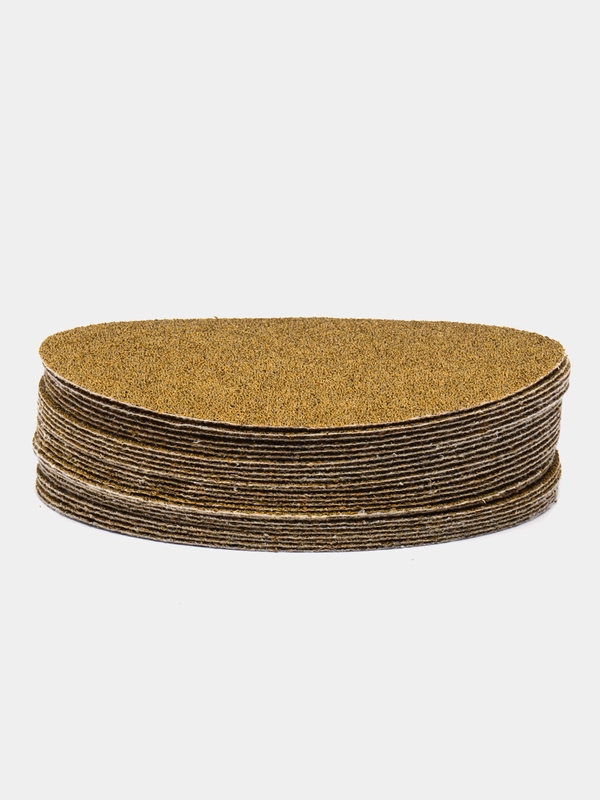 Круг абразивный шлифовальный под липучку "Yellow Sandpaper" Р40 (150мм, 25шт)  EL-AYS0040