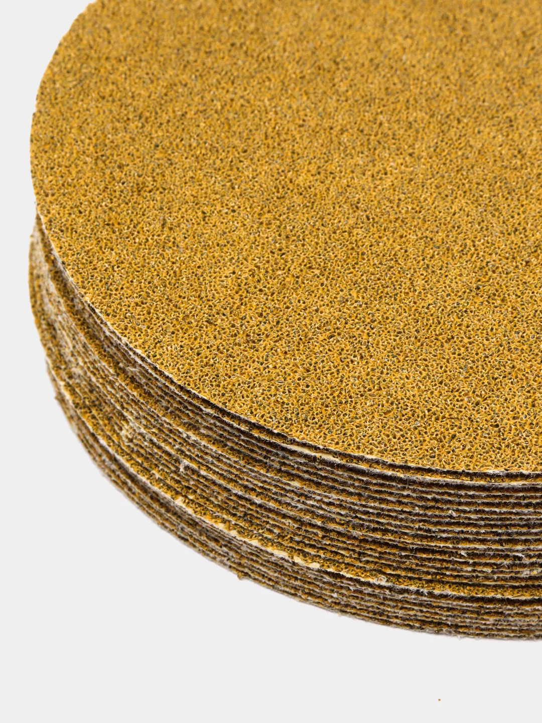 Круг абразивный шлифовальный под липучку "Yellow Sandpaper" Р40 (150мм, 25шт)  EL-AYS0040